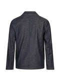 Canali patch-pocket denim jacket