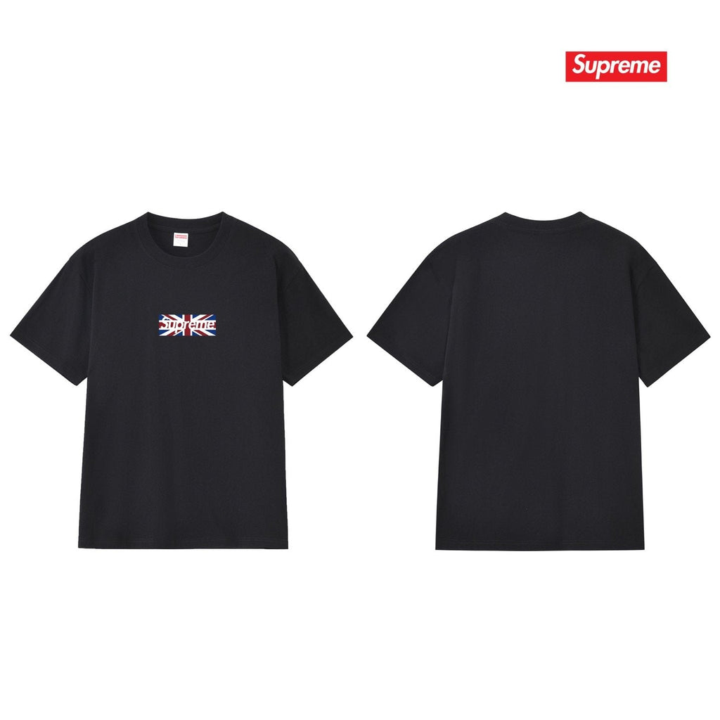 Supreme Union Jack Box-Logo Graphic T-Shirt
